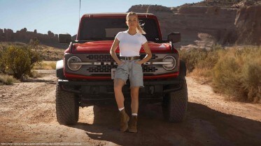 Sydney Sweeney at Bronco Off-Roadeo